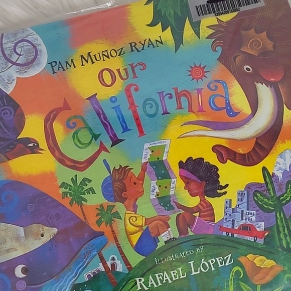 Our California Beautiful Artwork Children's Hardback CA History Picture Book - Picture 3 of 11